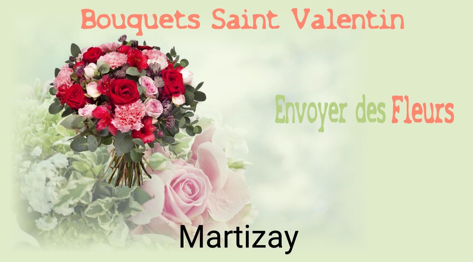 Roses de Saint-Valentin livrées à Martizay